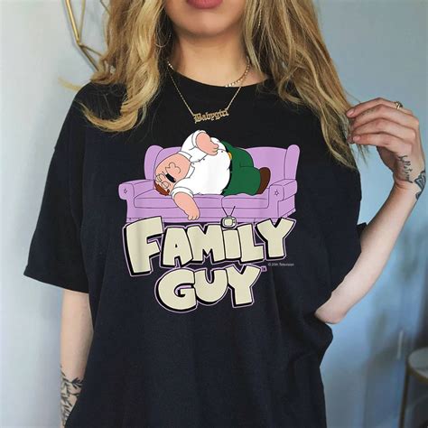 Family Guy Peter Griffin Couch Nap T-shirt Family Guy Shirt - Etsy