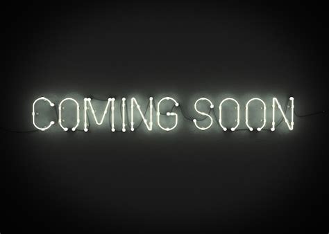 Premium Photo | Coming soon neon sign on dark background 3d rendering