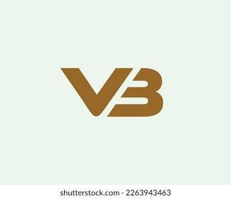 Vb Logo Design Vector Template Stock Vector (Royalty Free) 2263943463 ...