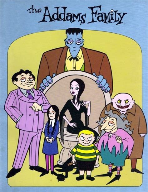 The Addams Family Cartoon | Monster Facts Amino