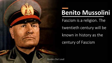 Benito Mussolini Quotes