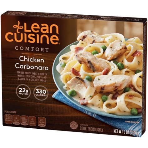 Lean Cuisine Comfort Chicken Carbonara Frozen Meals, 9 oz - King Soopers