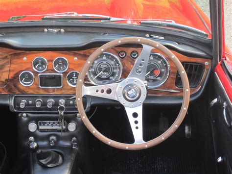 TR4A Interior - ClassicCarsDriven.com