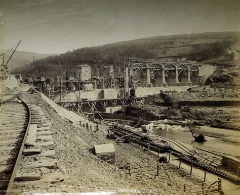 Elan Valley Aqueduct and Frankley reservoir under construction at the ...