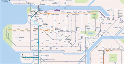 Skytrain Stations Map