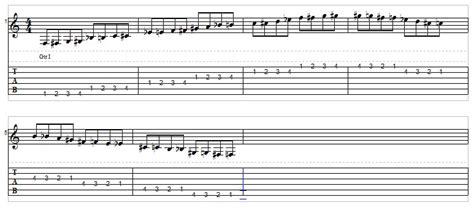 5 Chromatic Scale Exercises For Guitar With Examples - Music Industry ...