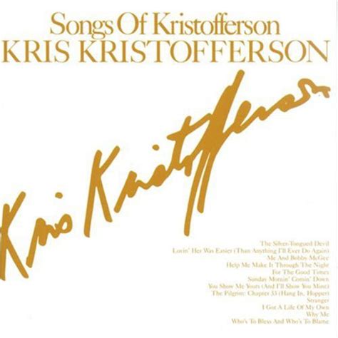 Kris Kristofferson – Songs Of Kristofferson (1990, CD) - Discogs