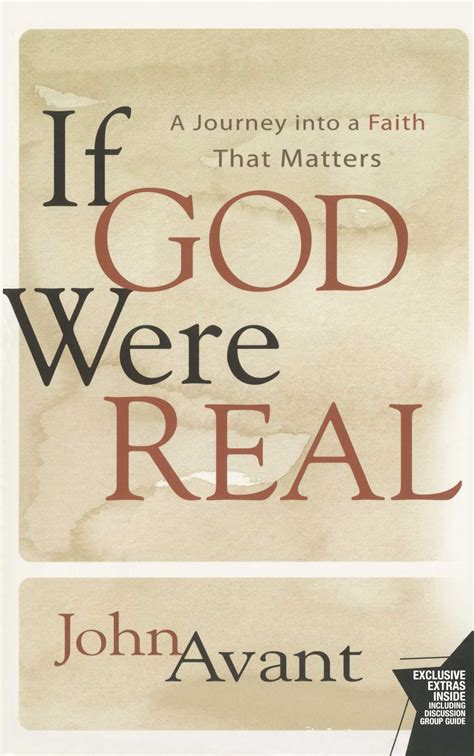 If God Were Real | Book by John Avant | Official Publisher Page | Simon ...