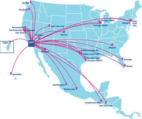 Ontario International Airport Map