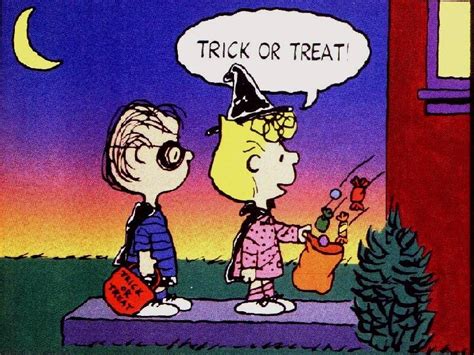 Linus & Sally Halloween | Charles M. Schulz - Halloween | Pinterest ...