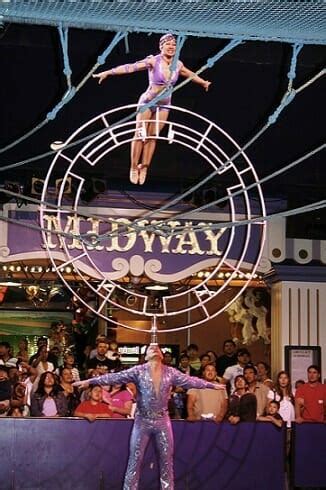 Circus Circus Show Times 2023 for Free Acts on the Midway