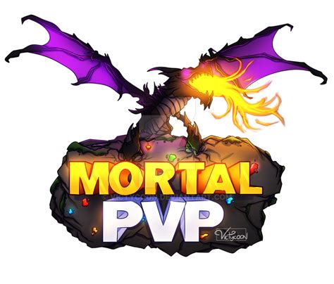 LOGO Mortal PVP (Minecraft Server) by VicTycoon on DeviantArt