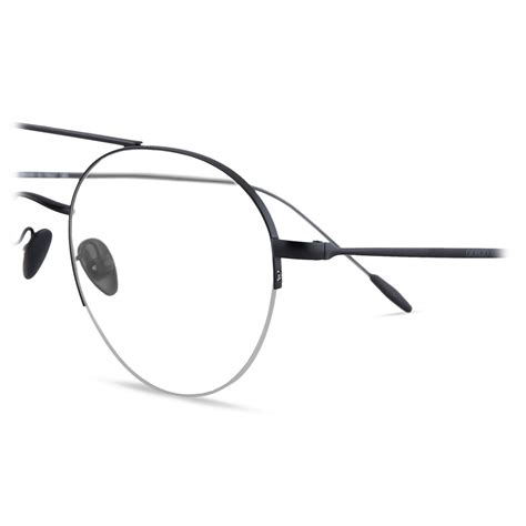 Giorgio Armani - Semi Rim Man Optical Glasses - Black – Optical Glasses ...