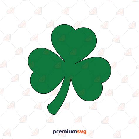 Shamrock SVG, St Patrick's Day SVG Cut File | PremiumSVG