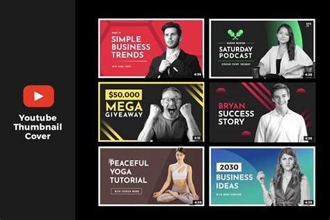 Youtube Thumbnail Cover V.5, Graphic Templates - Envato Elements