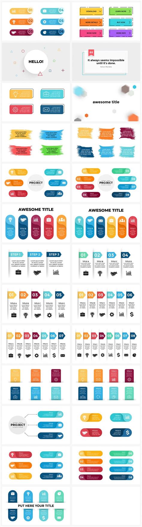 Banner Infographic Templates Description - MasterBundles