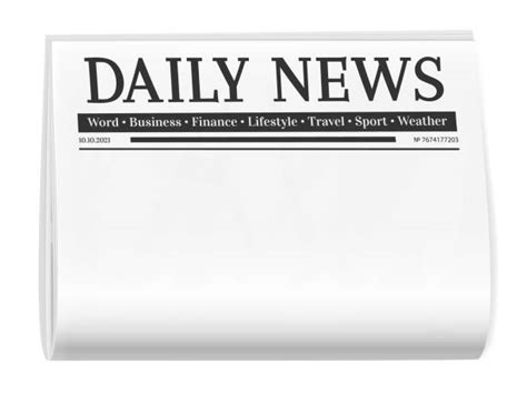 Blank Newspaper Headline Template Stock Photos, Pictures & Royalty-Free ...