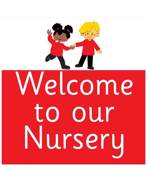 Welcome To Our Nursery Sign Green – Westcare Education Supply Shop