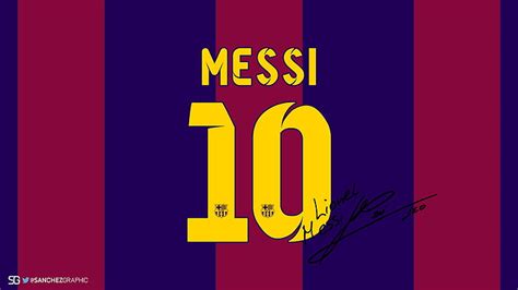 HD wallpaper: Lionel Messi 10 illustration, Sanchez Graphics, numbers ...