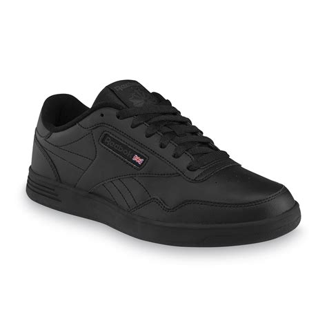 Reebok Men's Club C Leather Sneaker - Black Wide Width Available