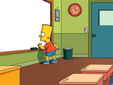 Bart Simpson Chalkboard Generator | enufstyle.com