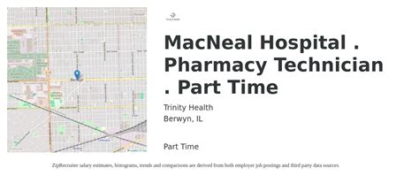 Trinity Health Macneal Hospital Pharmacy Technician Job Berwyn