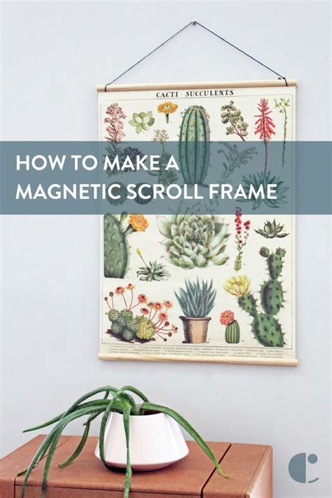 5 Minute DIY: Magnetic Scroll Frame (No Woodworking Required ...