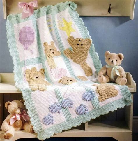 Beertjes Baby Afghan Crochet Patterns, Crochet Teddy Bear Pattern ...