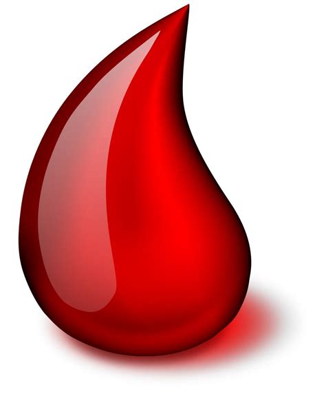 Blood Drop Clip Art - ClipArt Best