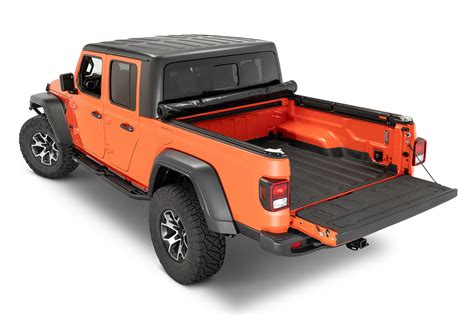 TACTIK Lock & Roll Up Tonneau Cover for 20-24 Jeep Gladiator JT | Quadratec