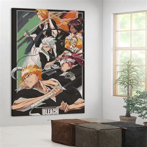 Bleach Poster Japan Anime Poster Bleach Canvas Print Canvas | Etsy