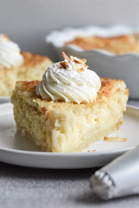 Impossible Coconut Pie • Dance Around the Kitchen