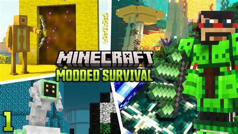 The Return | Minecraft Modded Survival Ep. 1 - YouTube