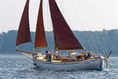 1935 Danish Classic Wooden Double Ender Sail New and Used Boats for