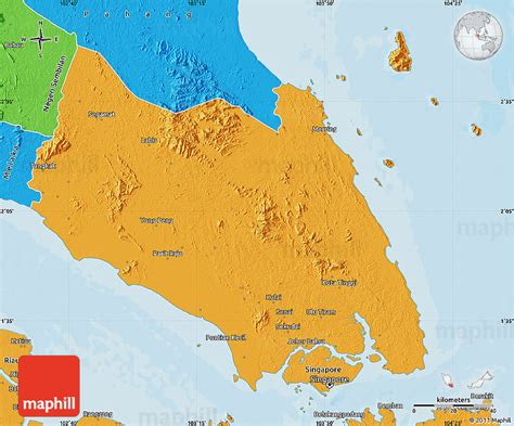 Political Map Of Johor - Bank2home.com