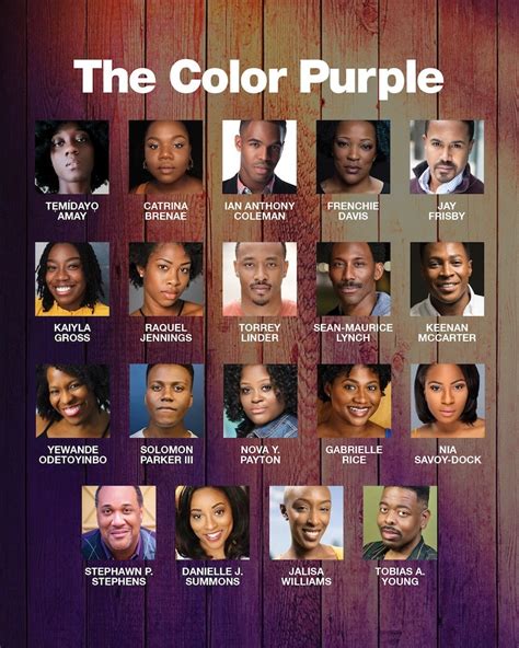 Signature announces 'Color Purple' cast and creative team - DC Theater Arts