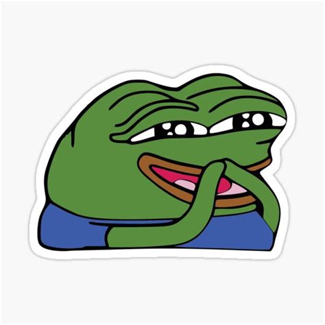 "pepe meme discord pfp - art pfp sticker" Sticker von RndmBlkGuy ...