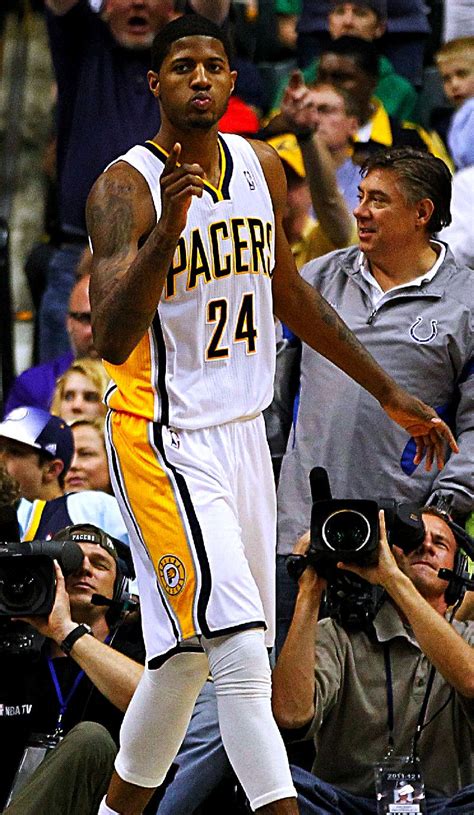 4.Paul George is on the IN Pacers SF/SG #24 6 ft 9 in 23.3 PPG 6.3 RPG ...