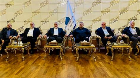 Haniyeh in Tehran to meet top officials