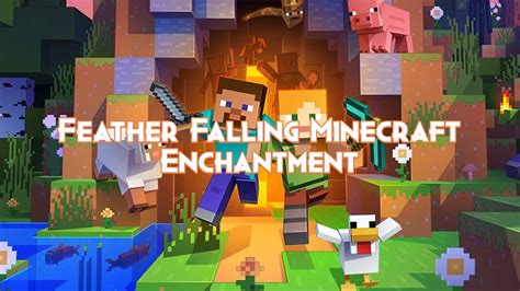 Feather Falling Minecraft Enchantment - Pillar Of Gaming