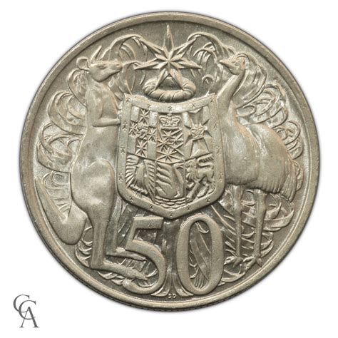 The Round 1966 50 Cent Coin