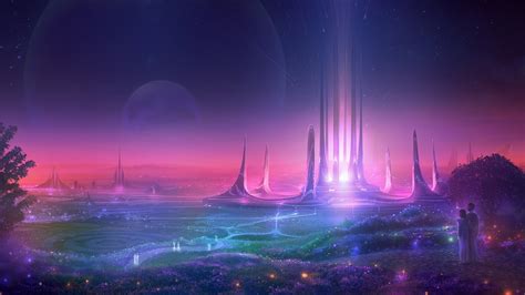 Futuristic Sci-Fi City Wallpapers | HD Wallpapers