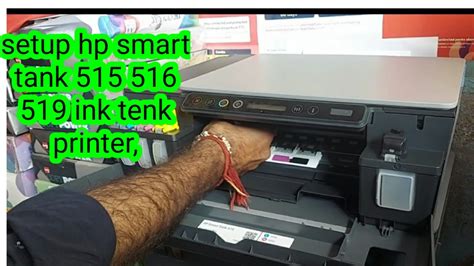 hp 515 printer setup, setup hp smart tank 515 516 519 ink tenk printer ...