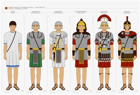 Warriors Roman - Roman Soldier Ranks And Uniforms - Free Transparent ...