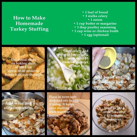 How to Make an Easy Turkey Stuffing