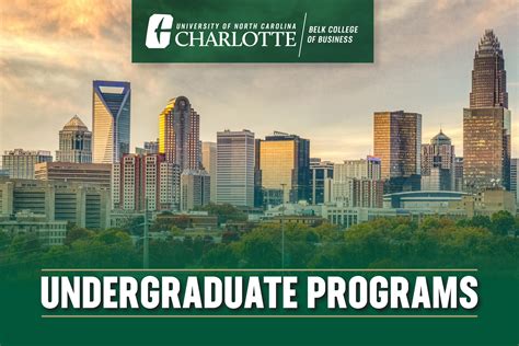 Belk College of Business Undergraduate Programs by UNC Charlotte Belk ...