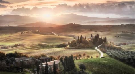 Tuscany 4k Italy Sunrise Wallpaper, HD Nature 4K Wallpapers, Images and ...