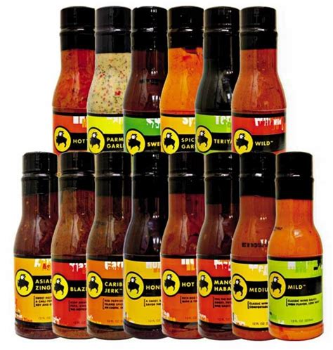 Buffalo Wild Wings Sauce- 5 Bottles - Other Sauces