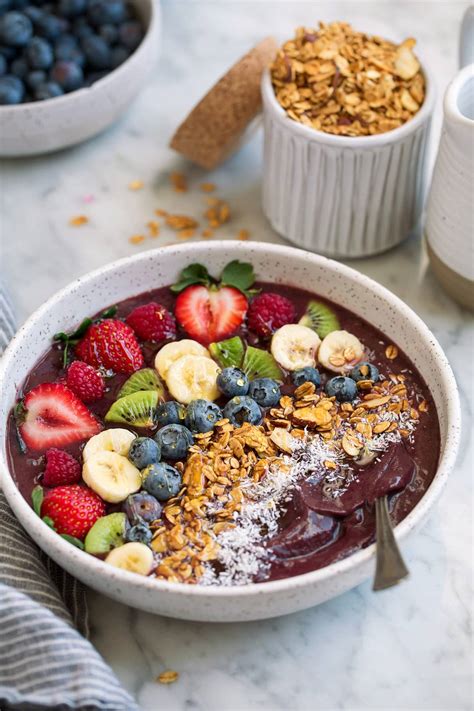 Acai Bowl Recipe {Blender or Food Processor Option} - Cooking Classy