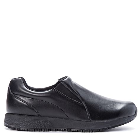 Propet Leather Stannis Medium/wide/x-wide Slip Resistant Slip On Shoes ...